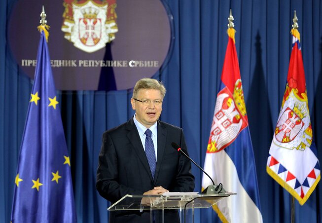 Füle: Szerbia integrációja 2004-ben csupán távoli jövőképnek tűnt, ma pedig nyilvánvaló bizonyosság (Fotó: Beta)
