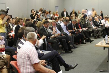 Nagy érdeklődés övezte a Szerbiai Gazdasági Szenátus szervezte értekezletet (Fotó: Ótos András)