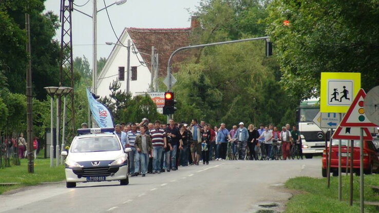 Öt hónapja nem kapnak fizetést (Fotó: Kecskés István)