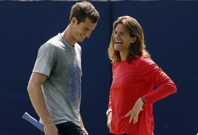Murray és Mouresmo (Fotó: Beta/AP) Murray és Mouresmo (Fotó: Beta/AP)