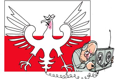 (Léphaft Pál karikatúrája)