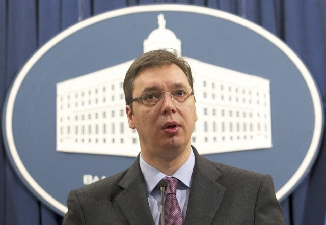 Vučić gazdasági patriotizmusnak nevezte azt, amikor a polgárok fizetik az adót (Fotó: Beta)