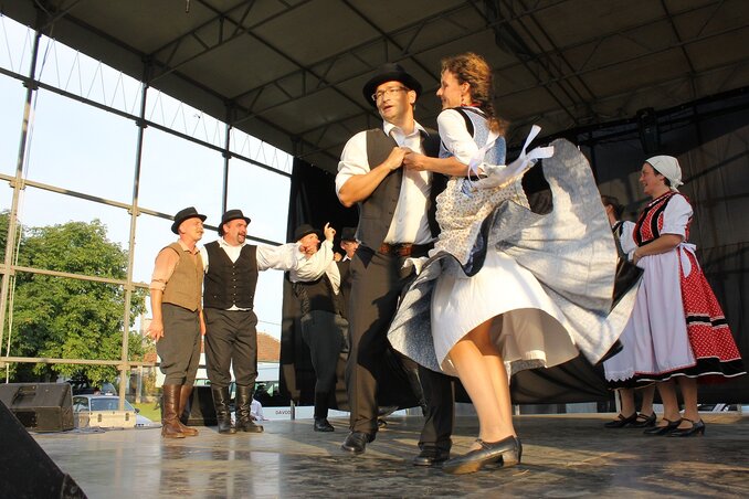 A veszprémi táncosok visszatérő vendégek (Fotó: Diósi Árpád)