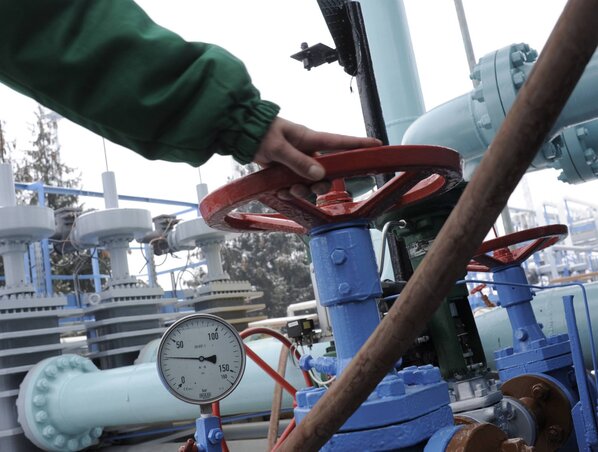 Ukrajnának jelenleg kulcsszerepe van Európa gázellátásában (Fotó: Beta/AP)