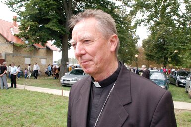 Msgr. dr. Beer Miklós váci megyéspüspök (Fotó: Paraczky László)