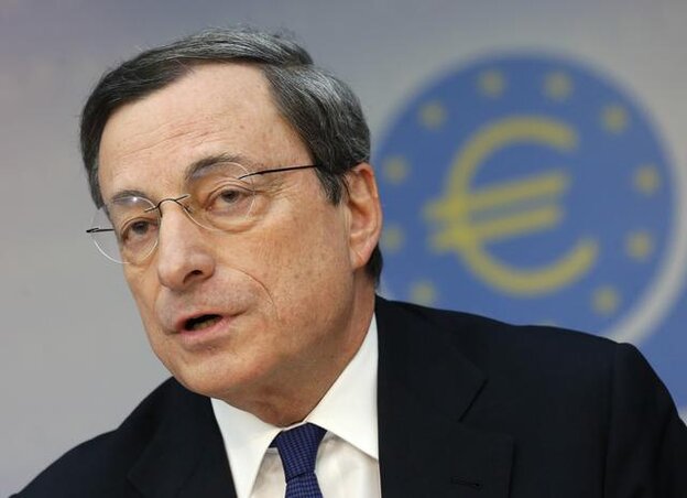 Mario Draghi ECB-elnök (Fotó: Beta/AP)