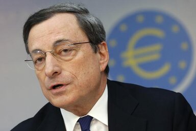 Mario Draghi ECB-elnök (Fotó: Beta/AP)