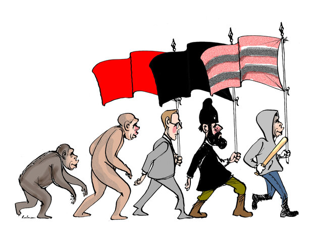 Léphaft Pál karikatúrája Léphaft Pál karikatúrája