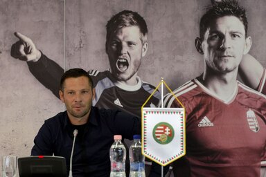 Dárdai Pál három mérkőzésre vállalta el a magyar válogatott irányítását (fotó: MTI)