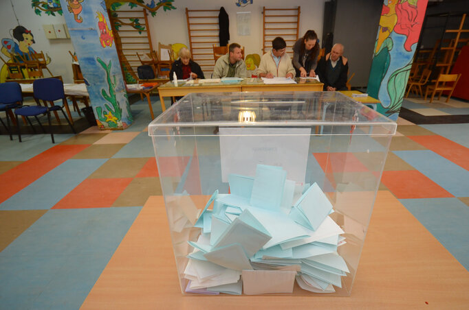 A magyarok 392 szavazóhelyen adhatták le voksukat (Fotó: Molnár Edvárd)