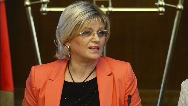 Jorgovanka Tabaković (Fotó: Beta)