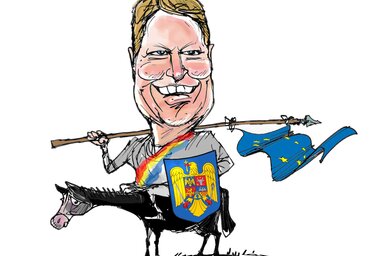 Léphaft Pál karikatúrája