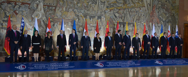 A rendezvényen Li Ko-csiang kínai miniszterelnök mellett 15 közép-kelet-európai ország kormányfője vesz részt, Horvátországot a kormányfő-helyettes képviseli (Fotók: Ótos András)