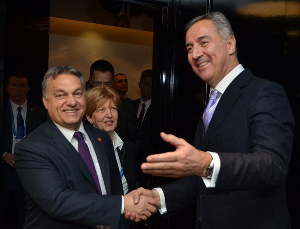 Orbán Viktor miniszterelnök ismét támogatásáról biztosította Montenegró euroatlanti integrációját, amikor Belgrádban tárgyalt Milo Đukanović montenegrói kormányfővel