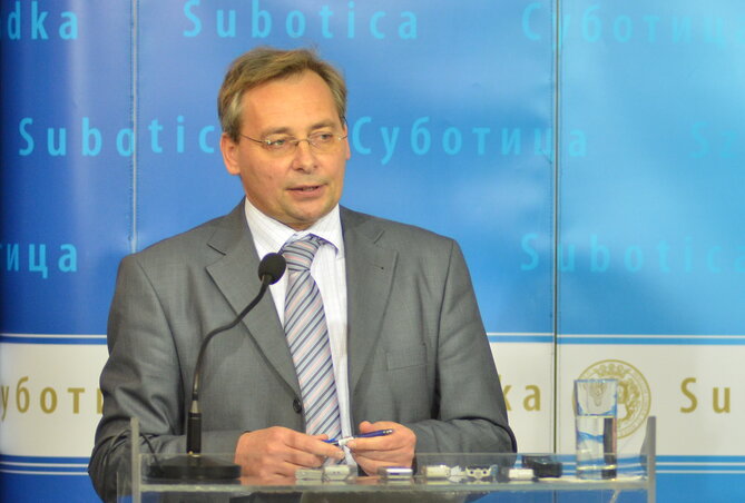 Maglai Jenő: Olyan projektumok pénzelése is helyet kapott a tervezetben, amely nem nagy összeg, ugyanakkor javítanak az életminőségen (Fotó: Molnár Edvárd)