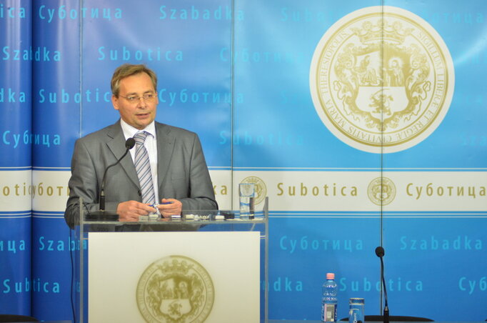 A polgármester elmondta, sok támadás érte az új városvezetést és őt is (Fotó: Molnár Edvárd)