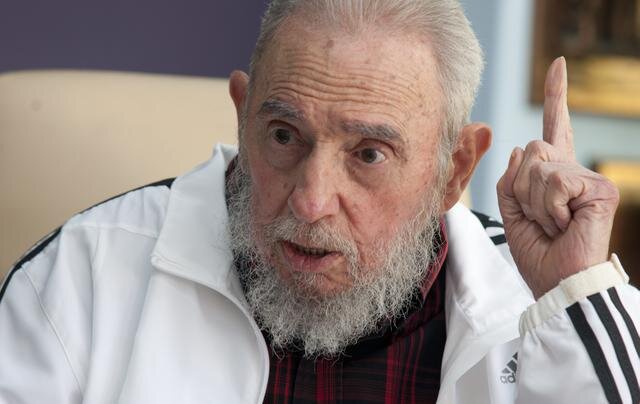 A nyolcvannyolc éves Fidel (Fotó: Beta/AP)