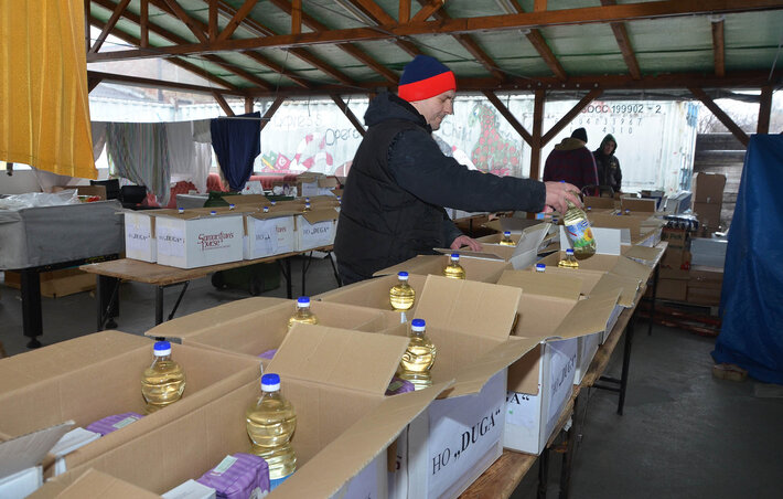 A rehabilitációs központ gondozottjai a napi munka közben (Fotó: Ótos András) A rehabilitációs központ gondozottjai a napi munka közben (Fotó: Ótos András)