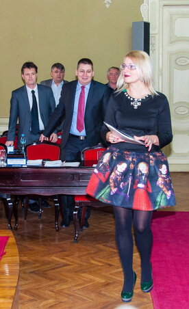 A helyi parlament új elnöke (Fotó: Kecskés István)