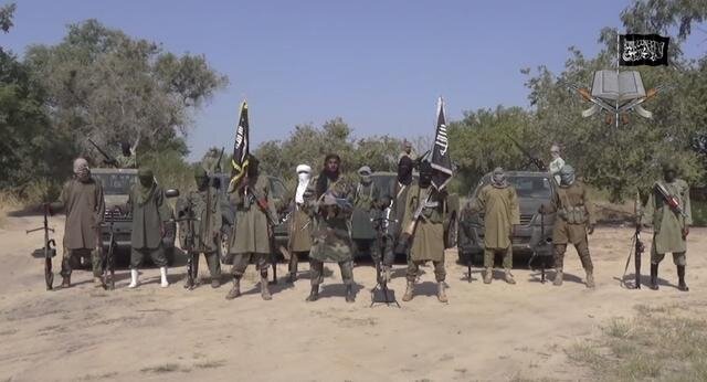 A Boko Haram harcosai láthatók a terrorszervezet által készített videón (Fotó: Beta/AP) A Boko Haram harcosai láthatók a terrorszervezet által készített videón (Fotó: Beta/AP)
