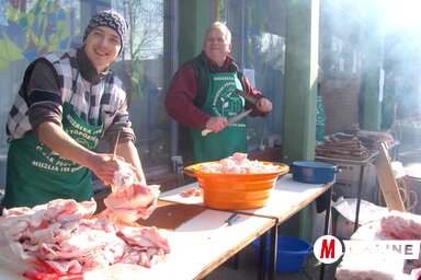 Jó töpörtőhöz jó nyersanyag kell (Fotó: Kecskés István)