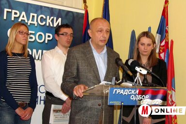 Siniša Lazić: A pártszámla zárolása tény, amit nem titkolunk, hanem igyekszünk megoldani (Fotó: Fekete J. József)