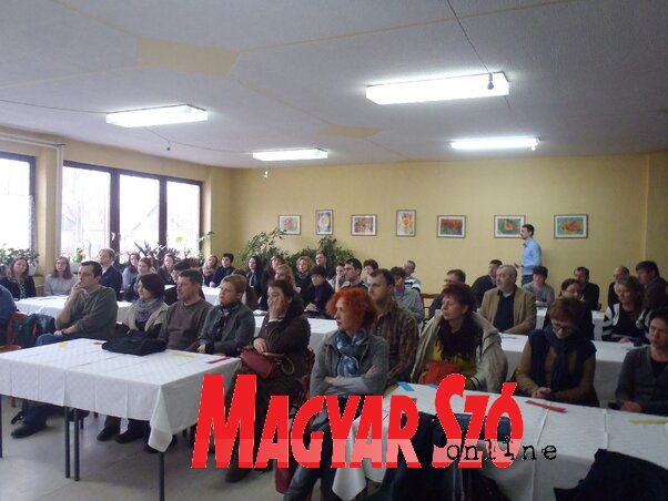 A pedagógustréning résztvevői