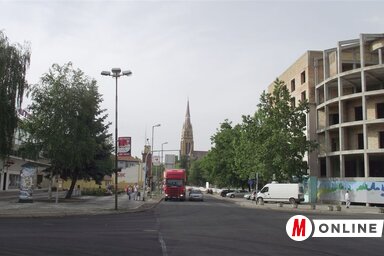 Prioritást élvez a városközpont rendezése: március 9-én megkezdődik az Izbor Áruház előtti tér rendezése (Fotó: Herceg Elizabetta)