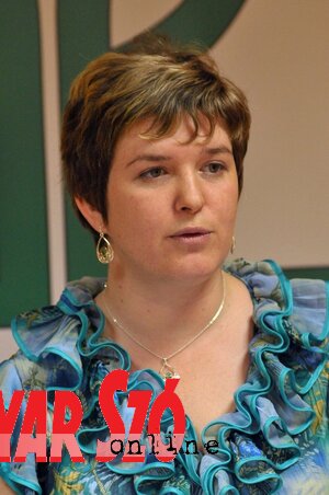 Kovács Elvira: Van még tanulnivalónk a női szolidaritás terén (Fotó: Molnár Edvárd)