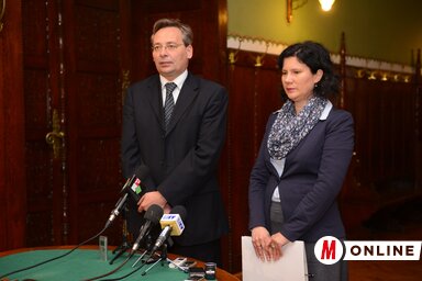 Maglai Jenő és Snejder-Sára Ildikó (Fotó: Molnár Edvárd)