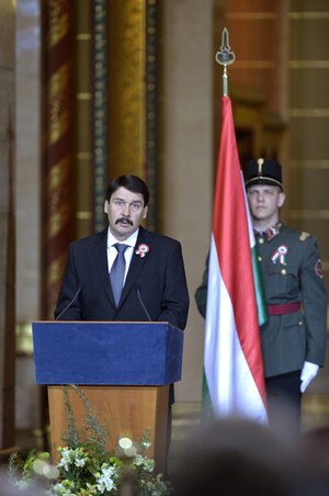 Áder János államfő (Fotó: MTI)