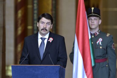 Áder János államfő (Fotó: MTI)