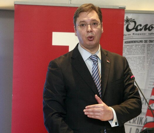 A smederevói Acélművektől, illetve az azt irányító új menedzsmenttől is sokat vár Vučić (Fotó: Beta)