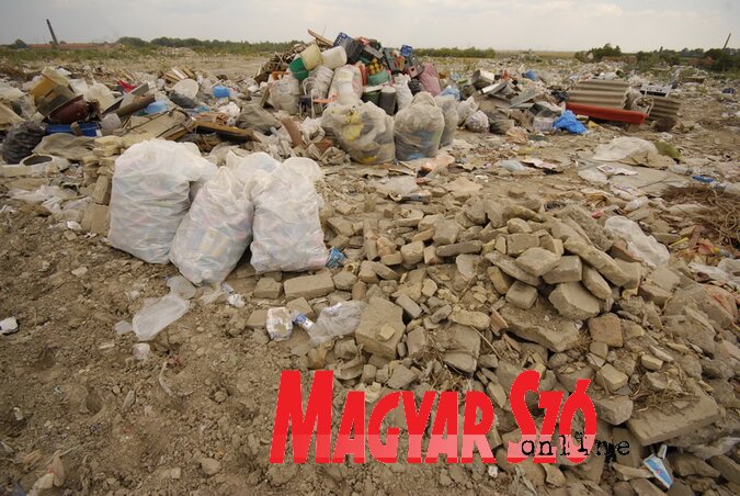 A csőszök jelenleg csupán megállapíthatják, ha valaki például szemetet önt le valahol illegálisan (Fotó: Molnár Edvárd)