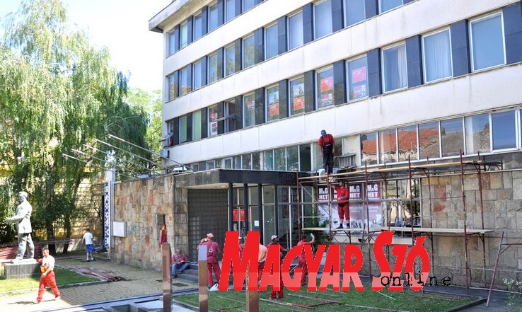 Az épület átfogó felújítást igényel (Fotó: Kecskés István)