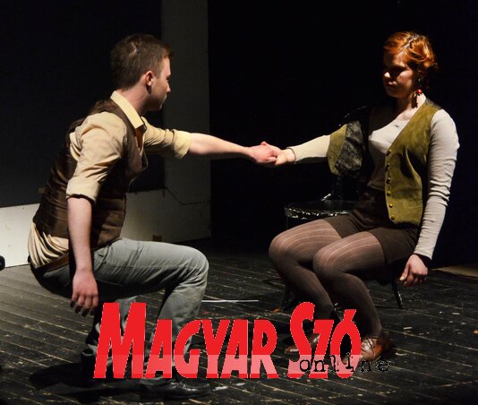 Djuka (Dévai Tibor) és Fazila (Hajdú Sára) Djuka (Dévai Tibor) és Fazila (Hajdú Sára)