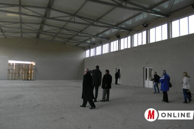 Ez lesz a község legfelszereltebb tornaterme (Fotó: Fehér Rózsa)