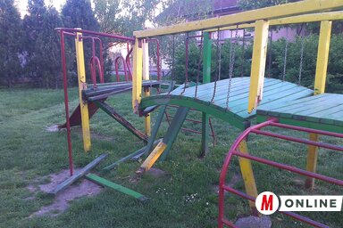 A játszótér ma...