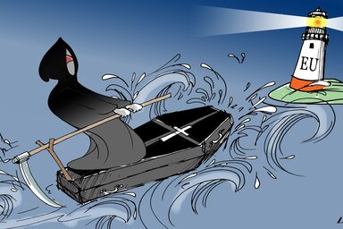 (Léphaft Pál karikatúrája)