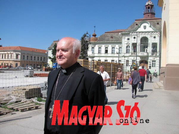 Német László: Ez megalázó lépés a város részéről (Fotó: Kecskés István) Német László: Ez megalázó lépés a város részéről (Fotó: Kecskés István)