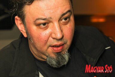 Lakatos Róbert rendező: Régi álmom teljesül azzal, hogy a határon kívüli diákok is tanulhatnak nálunk (Diósi Árpád fotója)