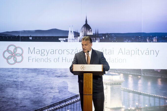 Orbán Viktor: Amíg Európa vitázik, addig a Kelet dolgozik (Fotó: MTI/Koszticsák Szilárd)