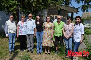 A Szenteleky Kornél M. E. tagjai – Jobb oldalt Varagić Gabriella elnök