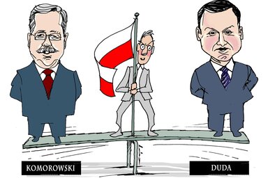 (Léphaft Pál karikatúrája)