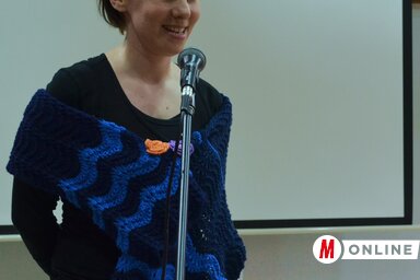 Sisakos Fanni, vagyis Tóth Annamária (Fotó: Lakatos János)