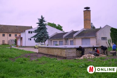 Két oldalról is használható lesz az új nyári színpad (Fotó: Lakatos János)