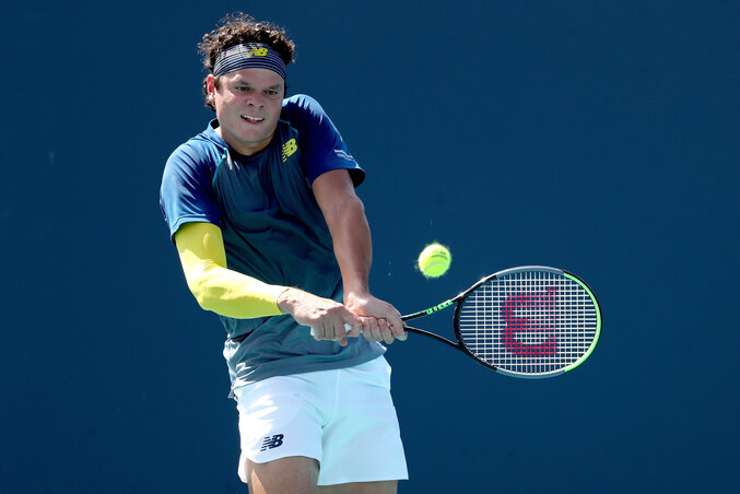 Miloš Raonić győzelemmel tért vissza a hosszú kényszerpihenő után (Fotó: tennis.com) Miloš Raonić győzelemmel tért vissza a hosszú kényszerpihenő után (Fotó: tennis.com)