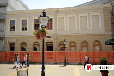 Jelenleg a negyedik fázis végén jár a felújítás (Fotó: Molnár Edvárd)