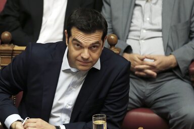Ciprasz optimista, s úgy véli: a hazáját nem rúgják ki az eurózónából (Fotó: Beta/AP)