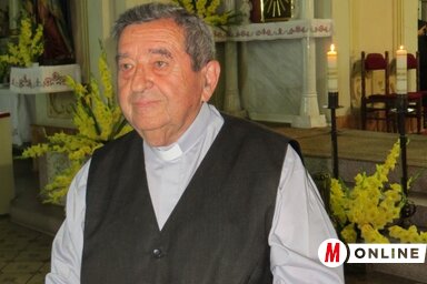A jubiláló Sztrikovits atya (Fotó: Fekete J. József)